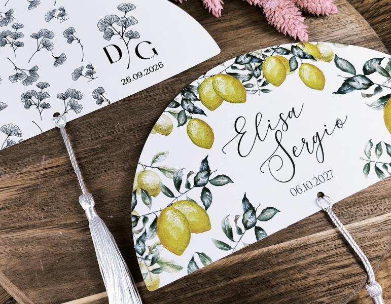 Ventaglio con nappa - Accessori per matrimonio